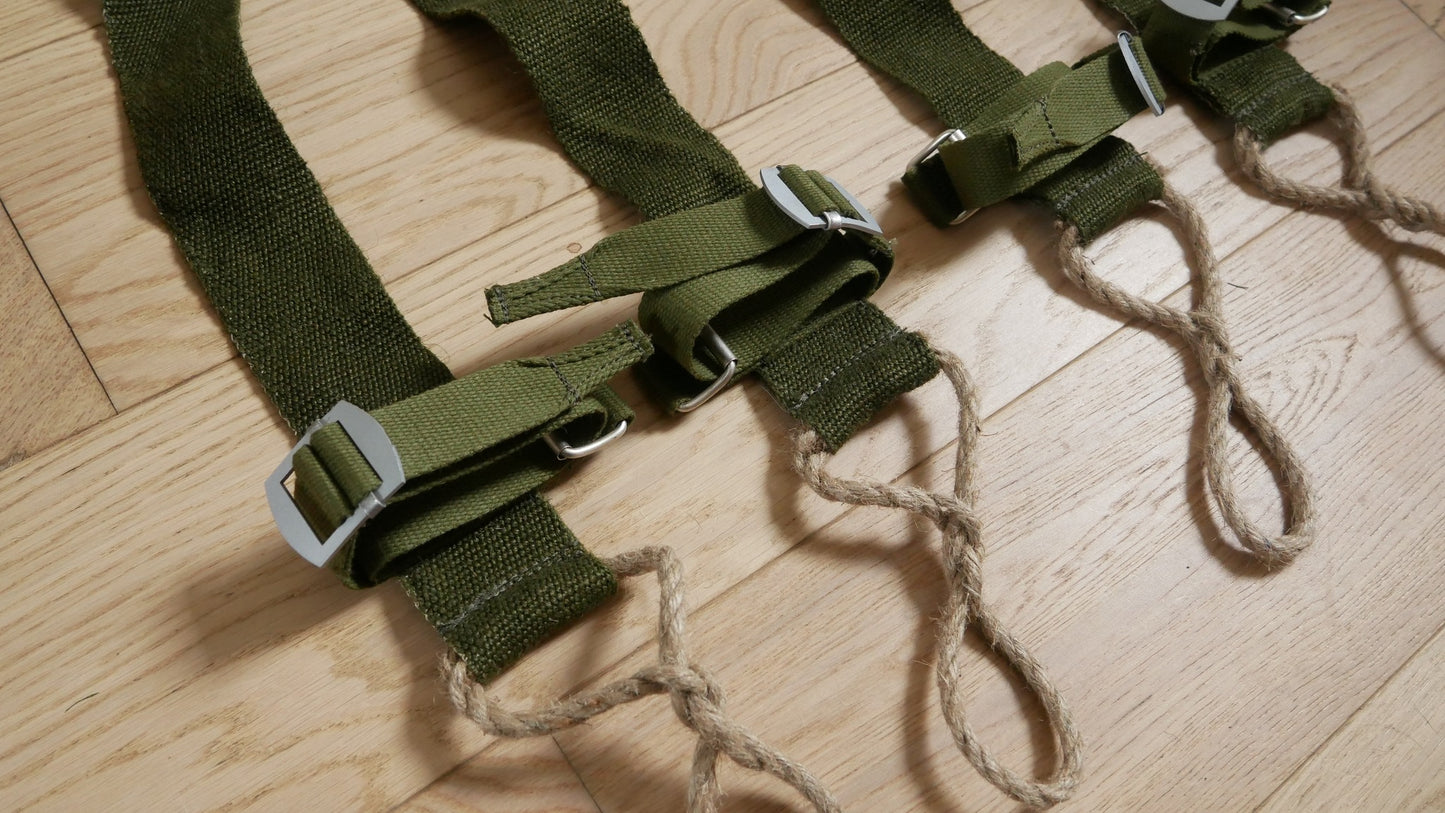 German stretcher straps