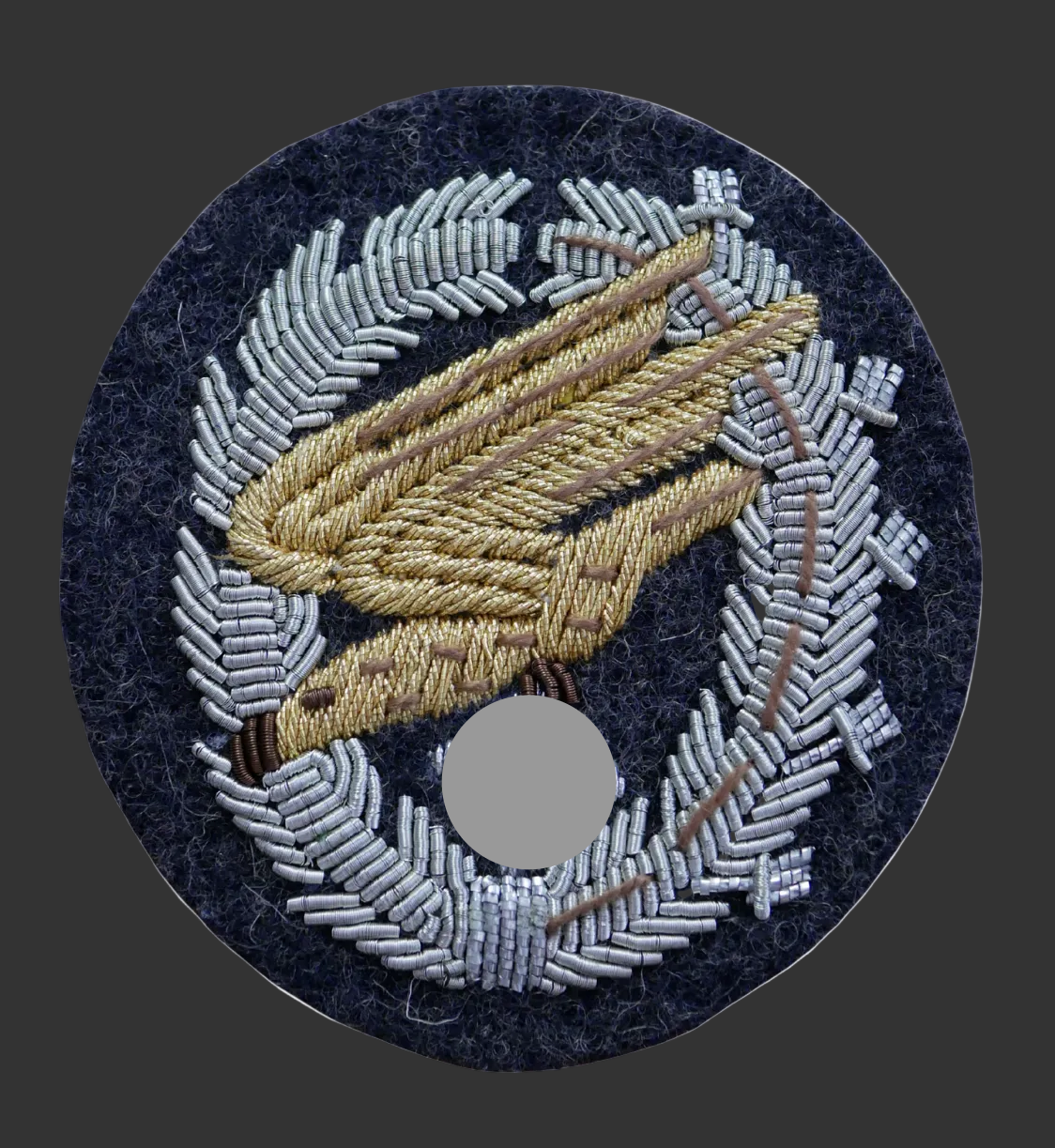 Fallschirmjäger officer bullion badge