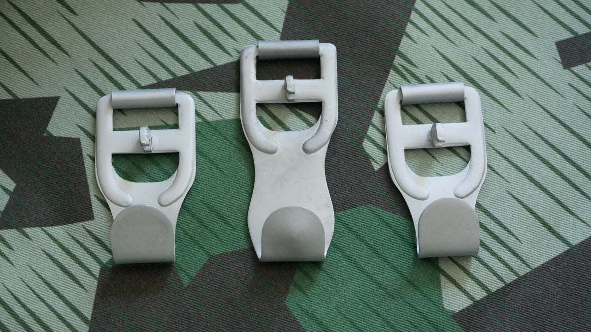 Y-straps aluminium hooks