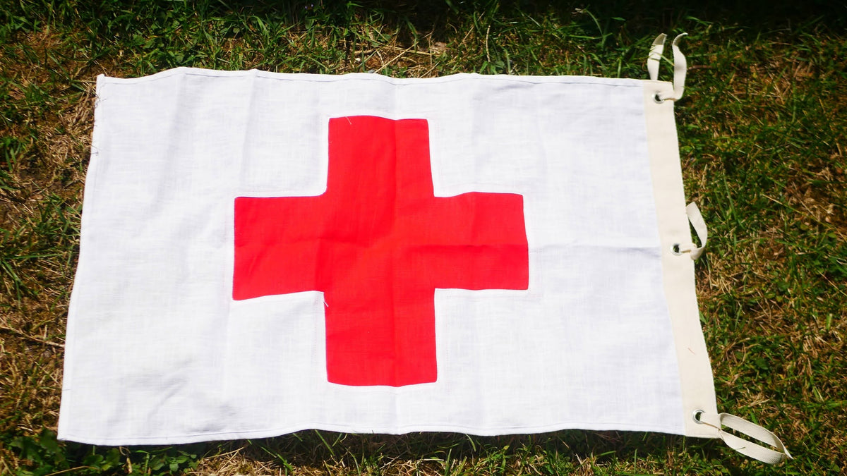 Reproduction German medical flag