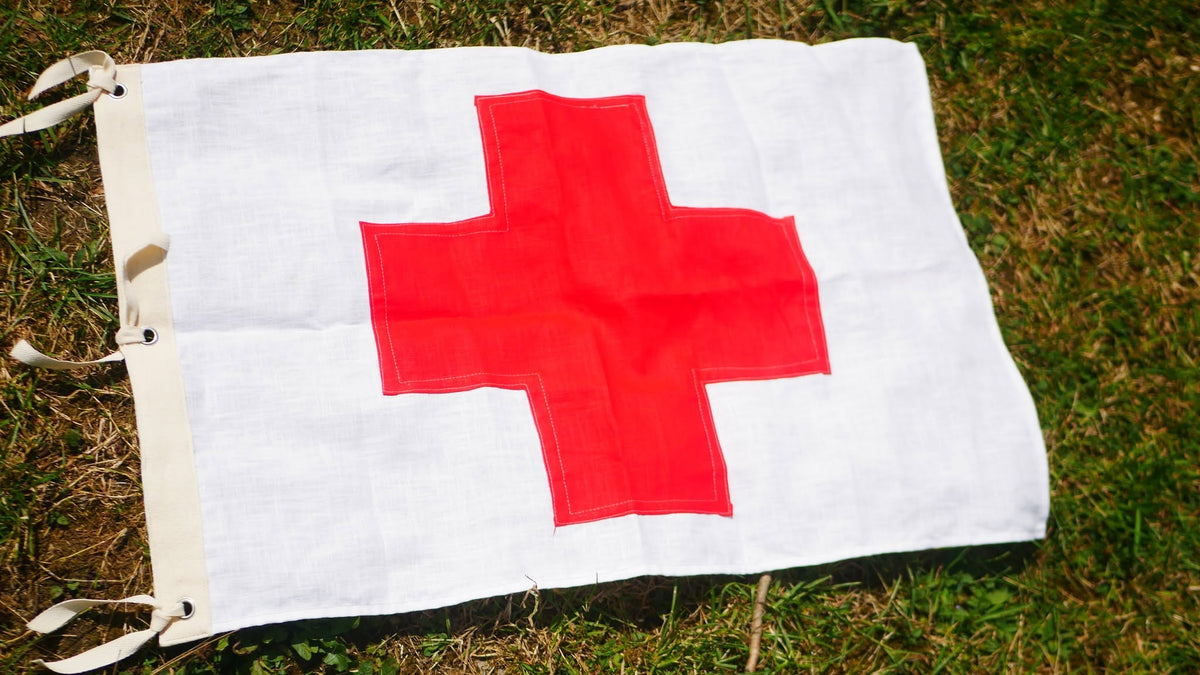 Reproduction German medical flag
