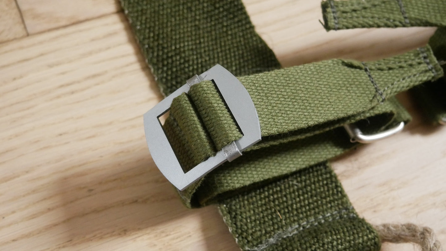 German stretcher straps