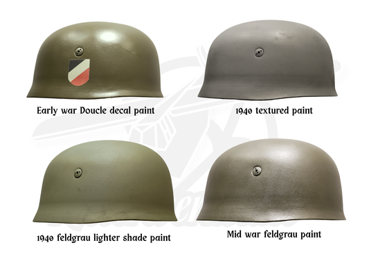 Complete M38 helmet